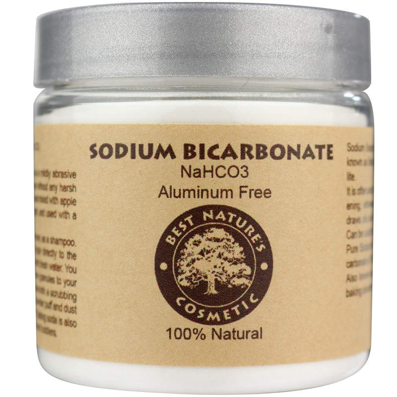 Best Natures - Sodium Bicarbonate (NaHCO3). Aluminum Free (4 fl oz)