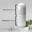 DSO Potassium Magnesium Supplement - 90 Count - Doctor Designed High Absorption Magnesium Potassium Supplement – Vegan Potassium Magnesium Aspartate for Sleep & Leg Cramp Relief - EXP 04/12/2024