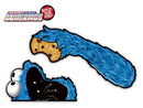 Blue Monster with Chocolate Chip Cookie - WiperTag