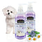 Alpha Dog Series Bright White Natural Whitening Dog Shampoo and Conditioner for Dogs with Aloe Vera, pH Balanced Dog Shampoo and Conditioner Set, Tear-Free for Sensitive Skin 26.4 Oz (Pack of 2)