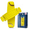 SpiiderGriip 360 Rotating Phone Grip – Flat-Fold Kickstand & Secure Strap – Works with iPhone, Android, Tablets & Cases – Comfortable & Durable (Yellow)