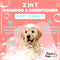 Alpha Dog Series Puppy Grooming Natural Dog Shampoo and Conditioner with Aloe Vera, pH Balanced Shampoo for Dogs, Tear-Free, Moisturizing Dog Shampoo for Sensitive Skin - 26.4 Oz (Pack of 2)