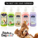 Alpha Dog Series Oatmeal Grooming Natural Dog Shampoo and Conditioner with Aloe Vera, pH balanced Shampoo for Dogs, Tear-Free, Moisturizing Dog Shampoo for Sensitive Skin - 26.4 Oz