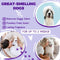 Alpha Dog Series Bright White Natural Whitening Dog Shampoo and Conditioner for Dogs with Aloe Vera, pH Balanced Dog Shampoo and Conditioner Set, Tear-Free for Sensitive Skin 26.4 Oz (1 Pack)