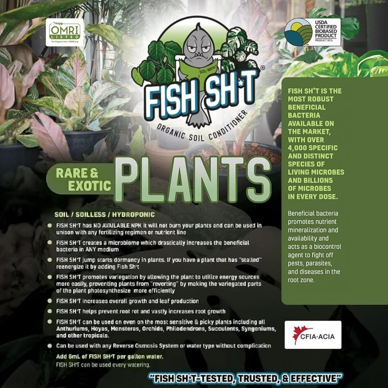 Fish Head Farms Organic Soil Conditioner - Organic Fertilizer for Increased Yield and Flavor - Plant Fertilizer, Plant Nutrients for Soil, Soilless, Hydroponic Farming - Garden Fertilizer - 10L