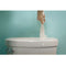 Paint Behind Toilet Tool Nylon Brush Pad Refill with Tray - Flat Paint Brush Set for Walls, Behind Toilet and Hard to Reach Areas - Painting Supplies for Home Interior Set