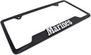 Elektroplate Marines Black Open License Plate Frame