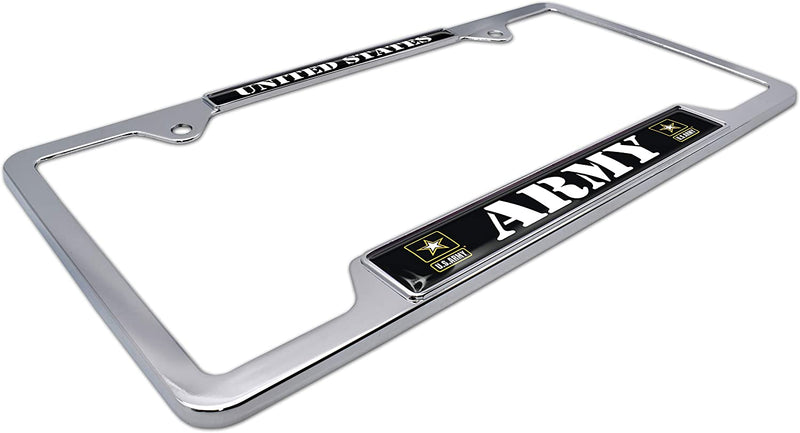 Elektroplate Army USA Open License Plate Frame