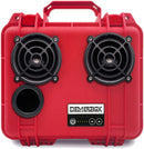 DemerBox: Waterproof, Portable, and Rugged Outdoor Bluetooth Speakers. Loud Sound, Deep Bass, 40+ hr Battery Life, Dry Box + USB Charging, Multi-Pairing Party Mode. Built to Last - DB2